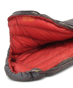 ONE PLANET Nitrous Sleeping bag detail of hood open
